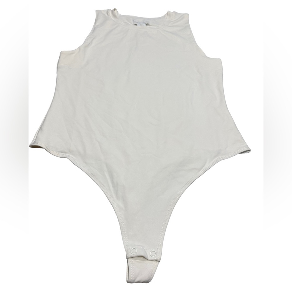 House of Harlow 1960 Cream Sleeveless Bodysuit